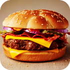 Burger Live Wallpaper icône
