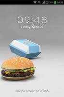 Burger Live Wallpaper Affiche