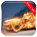 APK Burning Car 3D Live Wallpaper