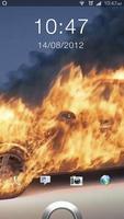 Burning Car 3D Live Wallpaper screenshot 1