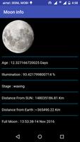 Moon Info capture d'écran 1