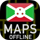 🌏 Cartes GPS du Burundi: carte hors ligne APK
