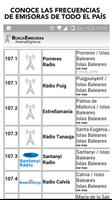 برنامه‌نما Spanish radio frequencies عکس از صفحه