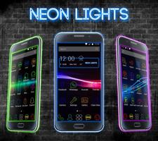 Lanceur Neon Lights Affiche