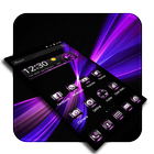 Tech Purple Business Simple icône