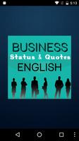 Business Status in English ポスター