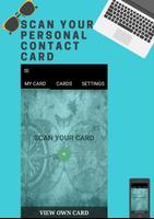 Business Card Scanner-poster