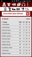 Alabama Football Schedule capture d'écran 1