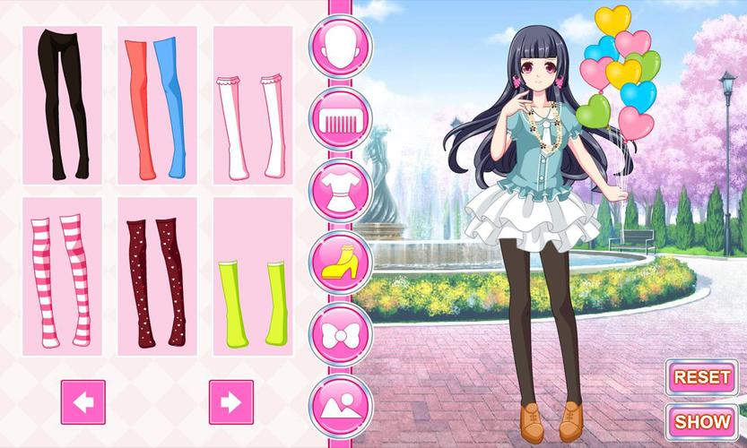 My Anime Manga Dress Up Game For Android Apk Download - roblox anime character outfits