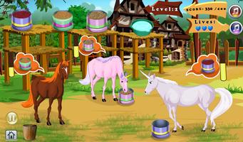 Caring for Unicorn, Horse Game plakat