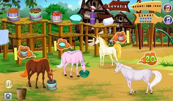 Caring for Unicorn, Horse Game screenshot 1