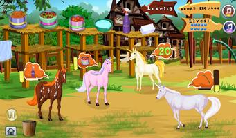 Caring for Unicorn, Horse Game screenshot 2
