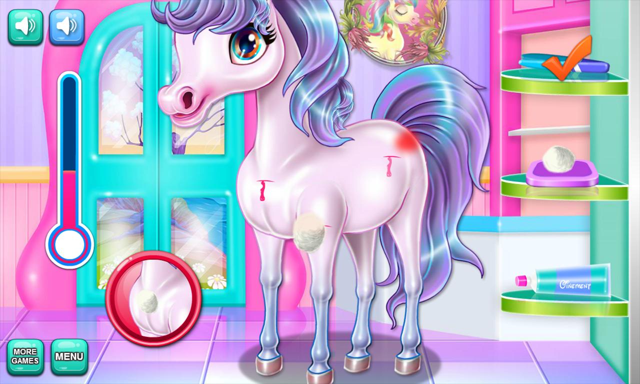 Игры пони получать пони. Pony Care.