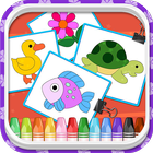 Puzzles and Coloring Games icône