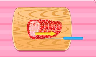 Erdbeere Eiscreme Sandwich Plakat