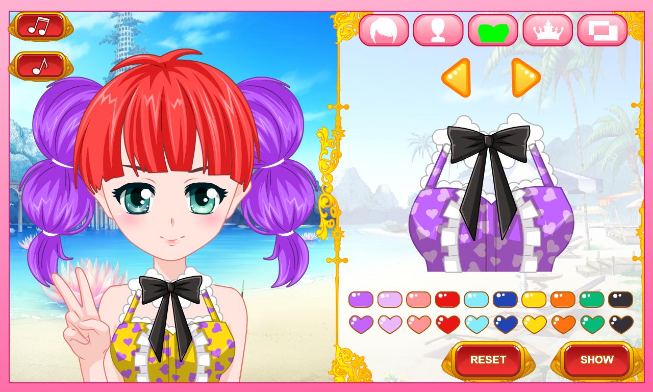 Anime Virtual Character Dress Up Game for Android - APK Download