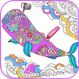 Virtual Mandala Coloring Book icon
