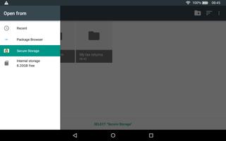 Secure Storage Screenshot 1