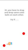 Mixed Up : Drag color balls Affiche