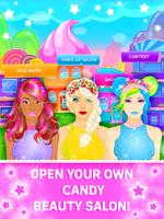 Candy Schmink und Haar Salon.  Plakat