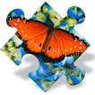 Butterfly Jigsaw Puzzles free ikona