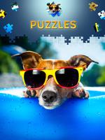 Jeux de puzzle de chien capture d'écran 1