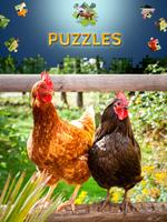 Farm Animals Jigsaw Puzzles تصوير الشاشة 1