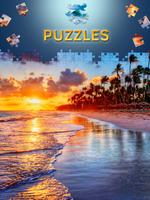 Natur Puzzle Ozean Spiele Plakat