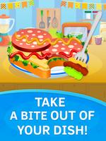 Baby kitchen game: Burger Chef Screenshot 1