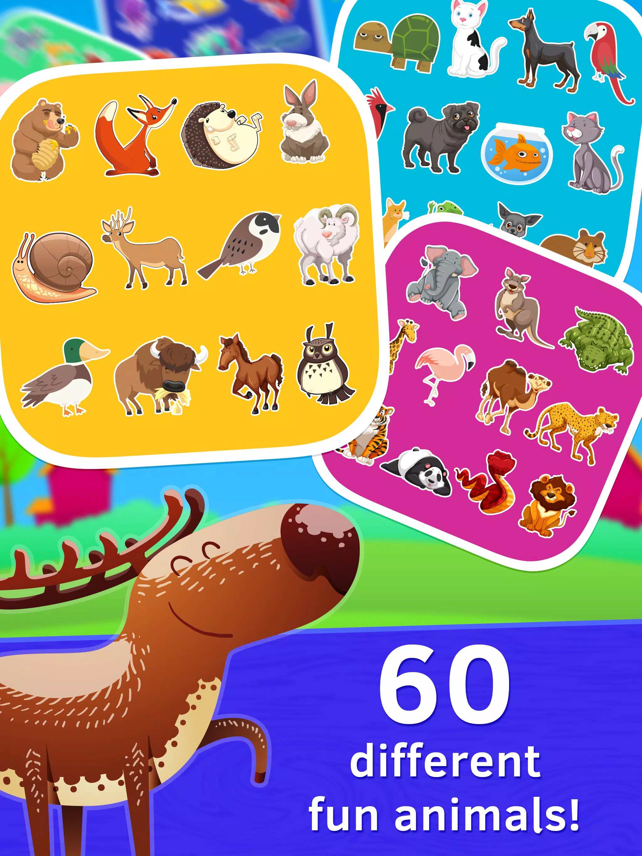 Wild Zoo Animals Quiz Fun App - Baixar APK para Android