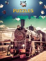 برنامه‌نما Train Jigsaw Puzzle عکس از صفحه