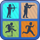 Athletics+. Summer sport games-icoon