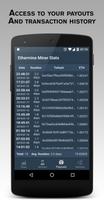 Ethereum Miner Stats 스크린샷 2