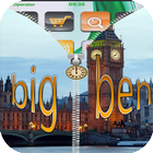 Big Ben Screen Zipper Locker Zeichen