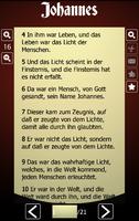 برنامه‌نما Study German Bible Offline عکس از صفحه
