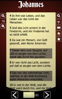 برنامه‌نما Study German Bible Offline عکس از صفحه