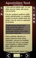 Read Finnish Bible offline تصوير الشاشة 3