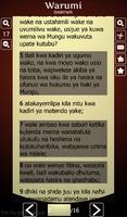 Swahili Holy Bible اسکرین شاٹ 3