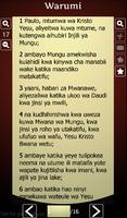 Swahili Holy Bible Ekran Görüntüsü 2