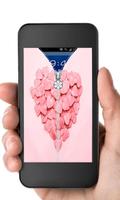 برنامه‌نما new Pink Roses screen lock عکس از صفحه