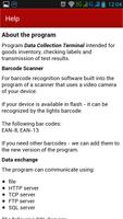 Data Collection Terminal screenshot 2