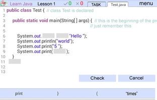 Learn Java ภาพหน้าจอ 2