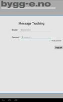 1 Schermata Bygg-e Message tracking