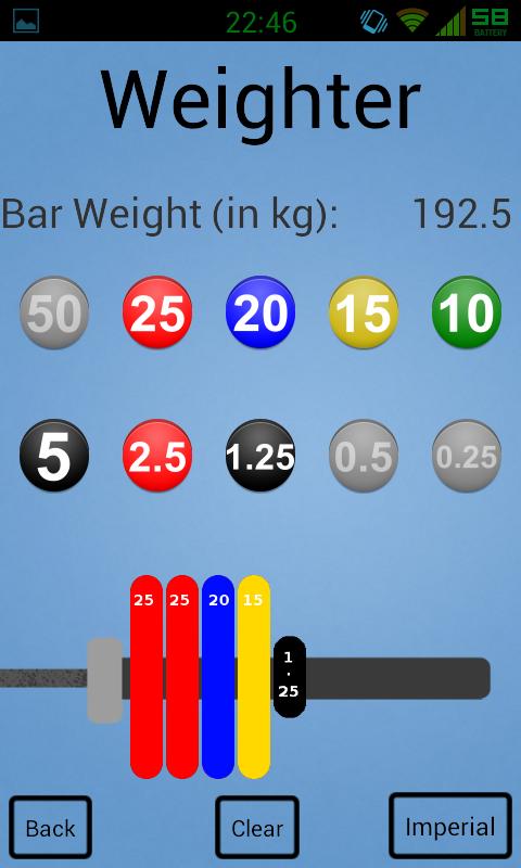 barbell calculator w8r pl8r para android apk baixar barbell plate loading chart