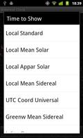 Sidereal Clock screenshot 3