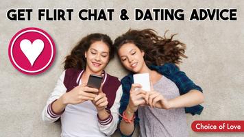 Get Flirt Chat & Dating Advice capture d'écran 1