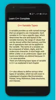 C++ Programming Tutorials скриншот 5