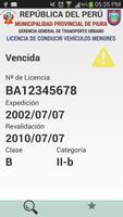 پوستر Licencias Peru