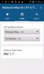 Malaysia Map for LRT & Train APK Herunterladen