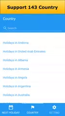 World Holiday Calendar 2017 APK download